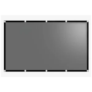 黑邊掛勾投影布幕 72/110吋 (會有些微皺摺，介意者請選50吋款)